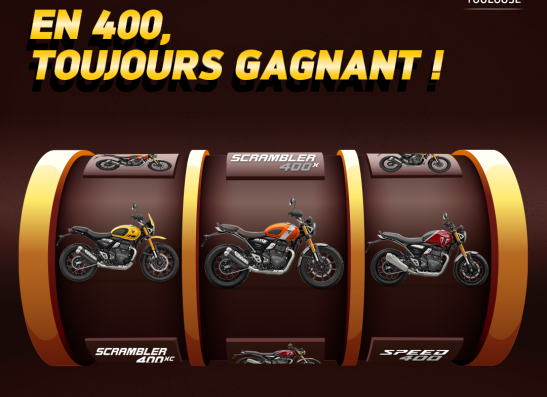 EN 400, TOUJOURS GAGNANT !